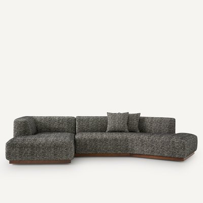Offenes Ecksofa Jacopo mit Ecke links, Bouclé AM.PM