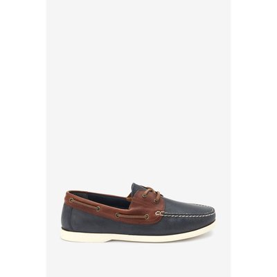 Chaussures de bateau en cuir NEXT