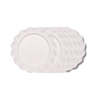 Assiette à dessert beige Agra 21 cm (lot de 6) TABLE PASSION