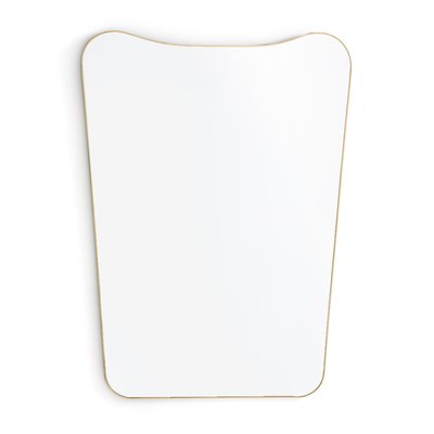 Uyova 90 x 65cm Brass Mirror LA REDOUTE INTERIEURS