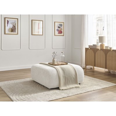 Pouf tissu bouclette, DENVER BOBOCHIC