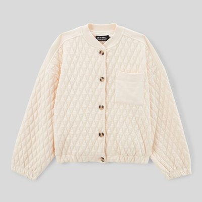 Cardigan en molleton matelassé MONOPRIX