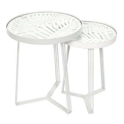 Lot de 2 tables gigognes THE HOME DECO FACTORY