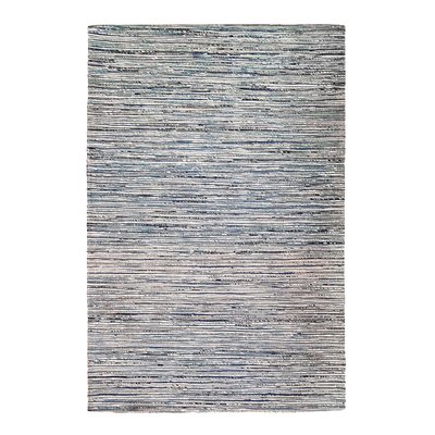 Tapis tressé fausse soie, chanvre, laine THE DECO FACTORY