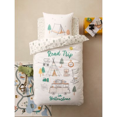 Parure enfant housse de couette + taie d'oreiller YELLOWSTONE VERTBAUDET