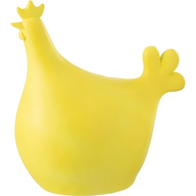 Coq décoratif extérieur  en résine pour jardin lumineux RECOLLECTION