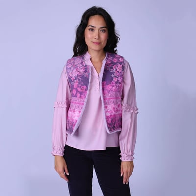 Veste sans manches réversible MISE AU GREEN