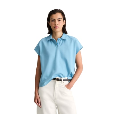 Polo large en jersey interlock MARC O’POLO DENIM