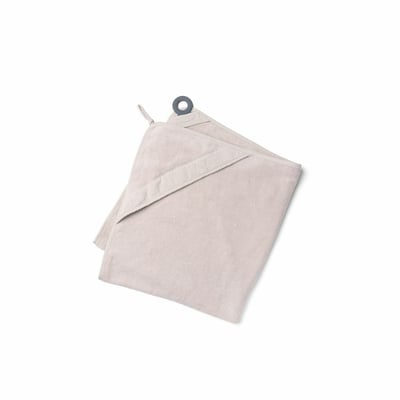 Cape de bain XL avec anneau de dentition Dry'n Play Almond BABYMOOV