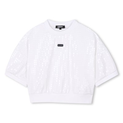 Sweat-shirt à manches courtes DKNY