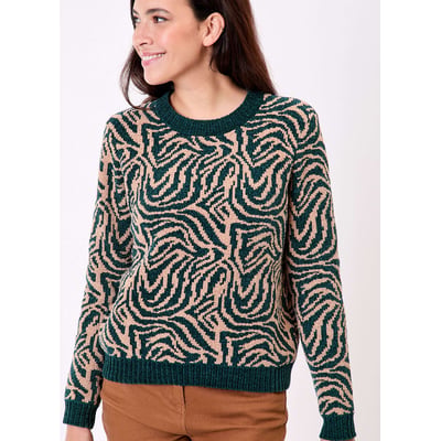 Pull maille duveteuse FALLON LA FIANCÉE