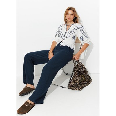 Pantalon gaze de coton PROMOD