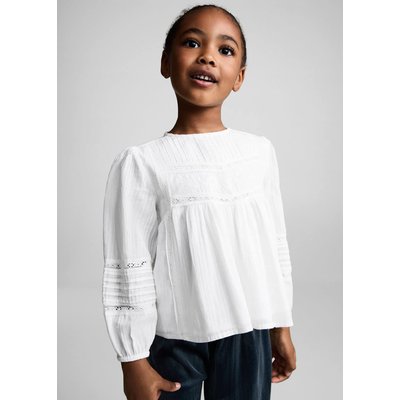 Blouse coton broderies MANGO BABY