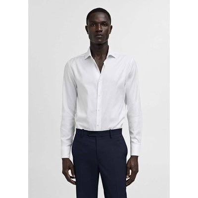 Chemise costume slim-fit coton structurée MANGO MAN