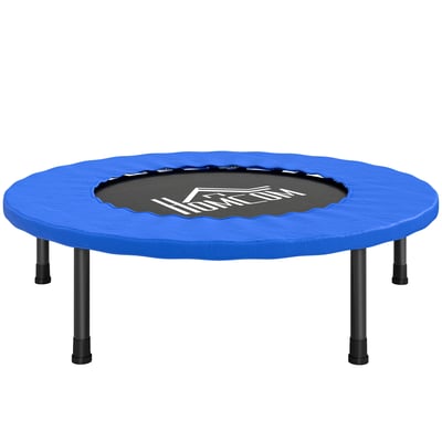 Trampoline Acier Bleu, Noir HOMCOM