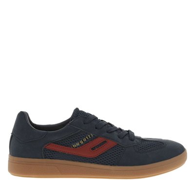 Sneakers croûte de cuir talon plat BUGATTI