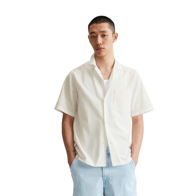 Chemise à manches courtes regular avec une structure fine MARC O’POLO DENIM