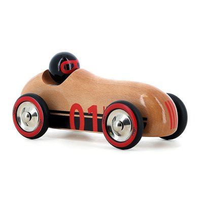 Voiture Old sport Compet’ bois naturel VILAC