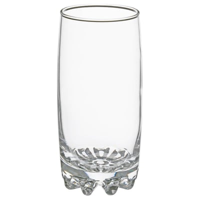 Lot de 6 verres hauts en verre texturé 38 cl TIN'EAU SECRET DE GOURMET