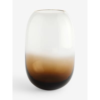 Vase en verre effet dégradé cooper NEXT