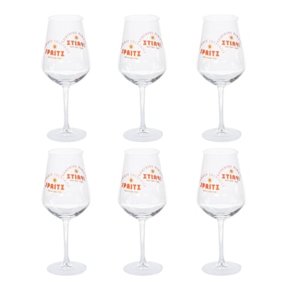 Verre à pied Spritz Beach club 53 cl (lot de 6) TABLE PASSION