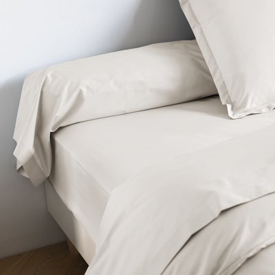 Taie de traversin coton percale - MORPHEE SOMEO