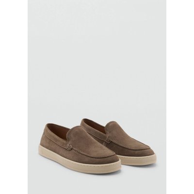 Chaussures cuir suède MANGO MAN