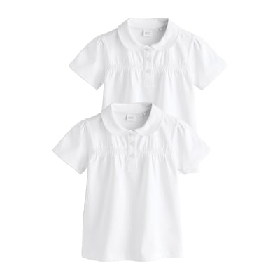 Haut d’école en coton stretch, lot de 2 NEXT