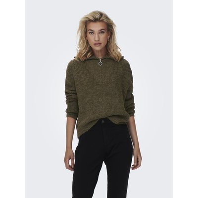 Pull camionneur col montant zippé ONLY