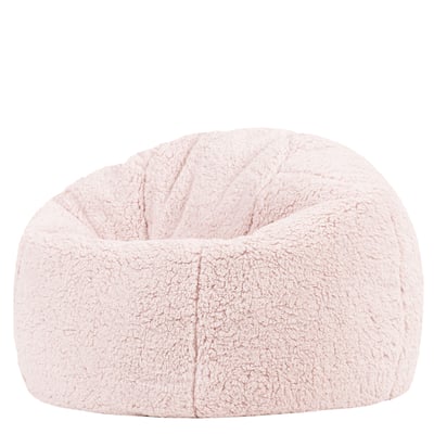 Pouf large enfant en polaire bouclette Oeko-Tex® - KINGSTON ICON