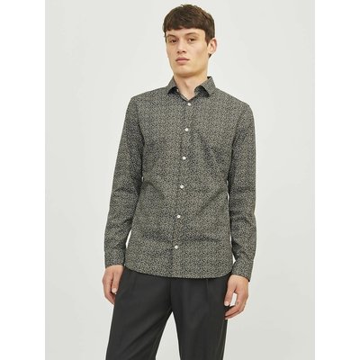 Camisa estampada manga larga JACK & JONES
