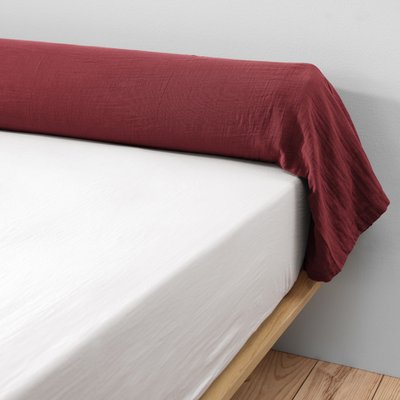 Taie de traversin double gaze TERRE DE NUIT