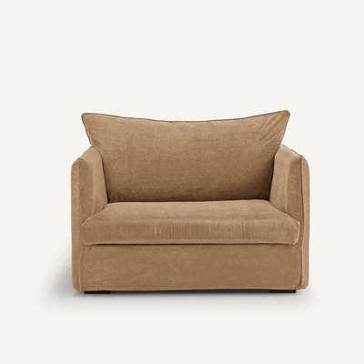 Fauteuil XL in stonewashed fluweel, Neo Chiquito AM.PM
