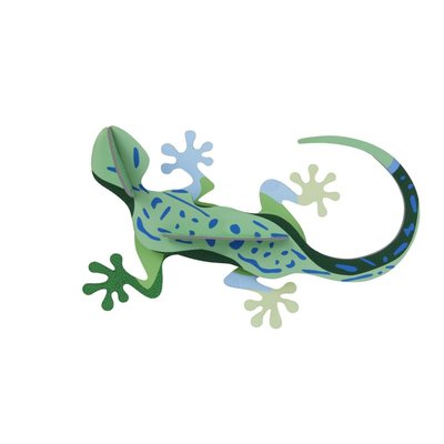 Décoration murale gecko carton STUDIO ROOF