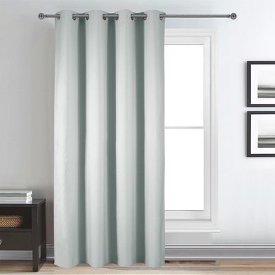 Rideau déco uni occultant et thermique HOME MAISON