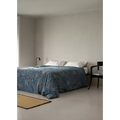 Housse de couette en percale de coton 100 % Lit 180/200 cm MANGO HOME