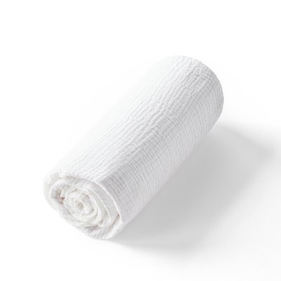 Drap-housse gaze de coton biologique, Yafa AM.PM