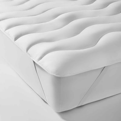 Spundown, Hypoallergenic Mattress Topper THE FINE BEDDING COMPANY