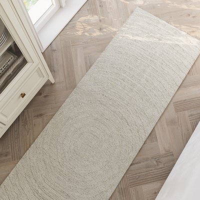 Tapis couloir texturé en relief cerclé ,  HAMPTONS NINETEEN WECON HOME