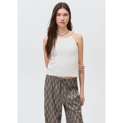 Pantalon droit imprimé MANGO TEEN