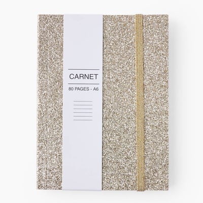 Carnet A6 ligné, 80 pages MONOPRIX MAISON