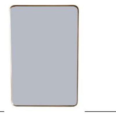 Miroir rectangulaire en laiton 90x60cm, SIMPLY KARE DESIGN