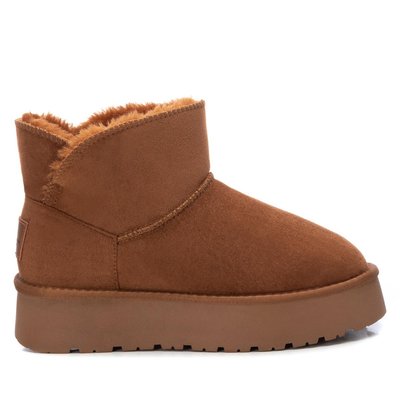 Bottines plate avec semelle en caoutchouc XTI
