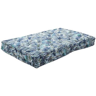 Coussin de palette en coton imprimé 120 x 80 cm Belem JARDINDECO