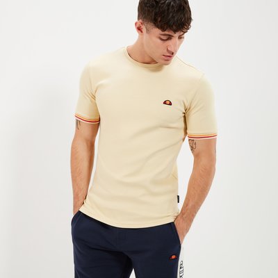 Kings 2 Cotton T-Shirt with Embroidered Logo and Short Sleeves ELLESSE