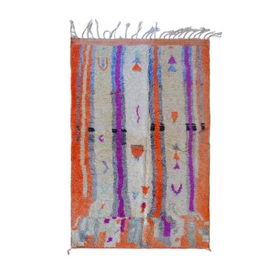 Tapis berbere contemporain en laine multicolore AFK LIVING