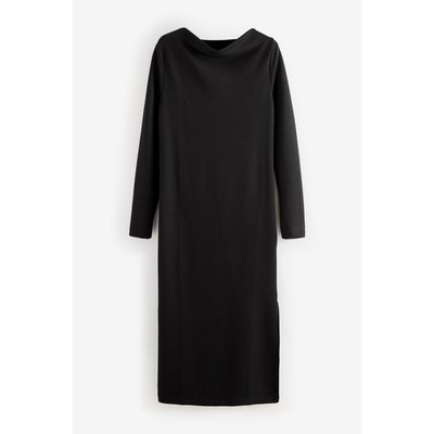 Robe à manches longues avec encolure crantée NEXT