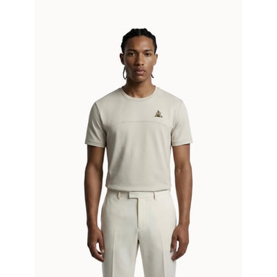 T-shirt Coq d'or en double face avec détails texturés Coq d'Or LE COQ SPORTIF