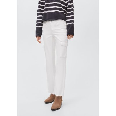 Jean cargo crop MANGO TEEN