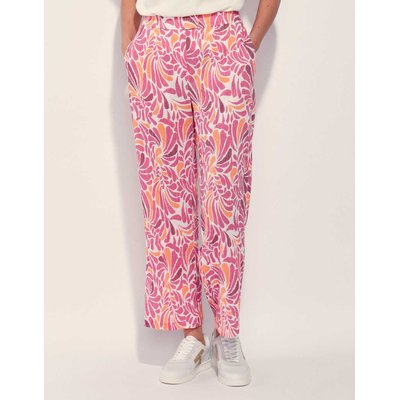Pantalon fluide plissé imprimé NIRAY LA FIANCÉE